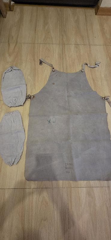 masin oturacaqlari satisi: Dəri qoruyucu dəst – qaynaqçı/fabrik üçün önlük və qolluqlar - — 1