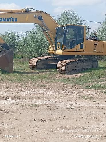 Komatsu ekskavator – tırtıllı, hidravlik qazma maşını Tecilii