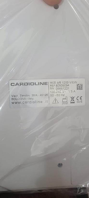CARDIOLINE AR 1200 VIEW – 12 kanallı EKQ aparatı Xüsusiyyətlər: - — 2