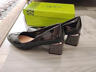 eyaqabı: Tuflilər, Asos, Ölçü: 40.5, rəng - Qara, Yeni — 9