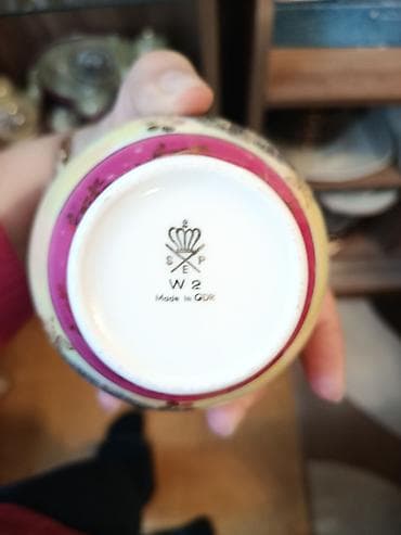 servis destleri: Nahar dəsti, rəng - Bənövşəyi, Farfor, Almaniya — 3