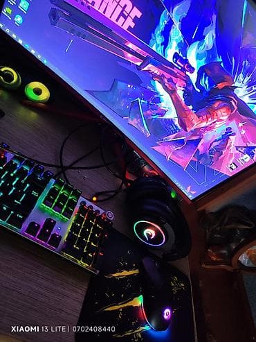 ТВ и видео: Gaming PC komplekti Oyun ucun super kompiter satilir Icinde coxlu — 2