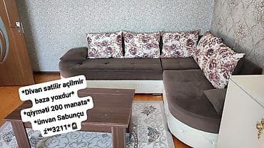 parca: Künc divan, Açılan, Bazasız, Parça, Çatdırılma yoxdur — 1
