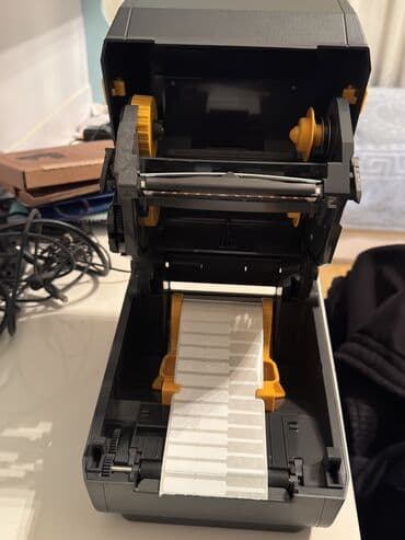 Printerlər: Zebra ZD220T • Ribonlu. • Çox az istifade olunub. • Qutusu, adapteri — 3