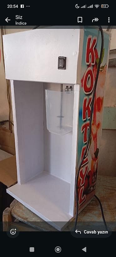 ucuz samavarlar: Kokteyl/smilkşeyk qarışdırıcısı – elektriklə işləyən stasionar aparat — 2