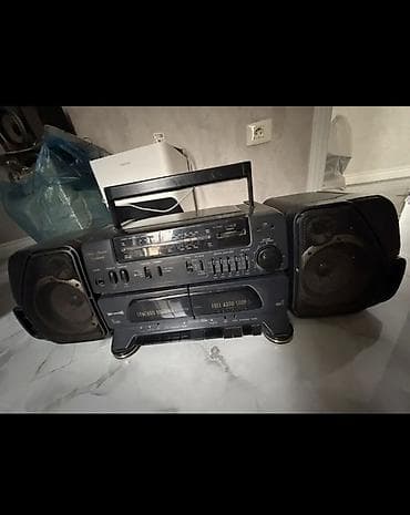 oyun diskleri pc: Kombinə edilmiş portativ musiqi mərkəzi – kaset maqnitofon + radio + — 1