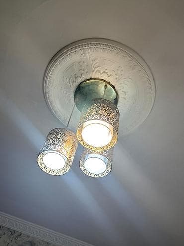 çilçiraq: Çılçıraq, 3 lampa, Metal — 1