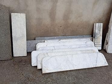 daş stekan: Mərmər və qranit lövhələr – müxtəlif ölçü və formalar - Material — 4