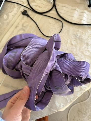 Qapılar və aksessuarlar: Bənövşəyi rəngli tekstil qaldırma kəməri (sapan) - Material: möhkəm — 5