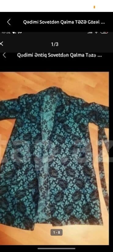 qədim radio: QƏDİMİ SOVETDƏN QALMA QDR istehsalı TƏZƏ GÖZƏL XALAT — 1