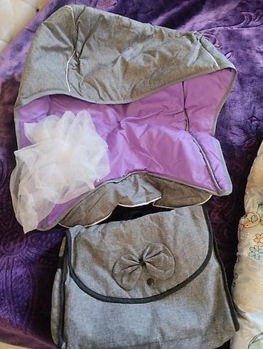 makasin a clas: Uşaq arabası – Vanbloem brendi, boz rəng. Xüsusiyyətlər: - Geniş və — 4