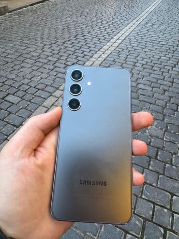 телефон ссср: Samsung Galaxy S24, 256 GB, rəng - Boz — 6
