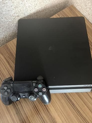 retro konsol: PS4 Slim 13.52 sistem versiya, 500 GB yaddaş, bir original pult, bütün — 7