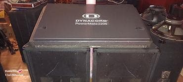 zeng ucun gitara: Dynacord PowerMate 2200 – aktiv mikser pultu salam bütün kanallar tam — 1