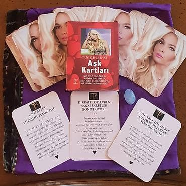 Əskinaslar: Məhsul: Tuğçe Işınsu “Aşk Kartları” dəsti Xüsusiyyətlər: - Qutulu — 1