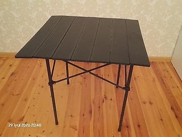farel balıq: Yeni, Qatlanan, Metal, Kvadrat masa — 1