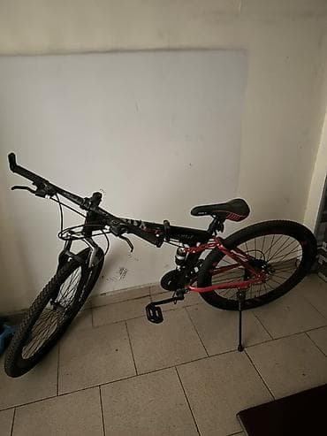 Dağ velosipedi – 26” təkərlər, disk tipli əyləclər, amortizatorlu — 1