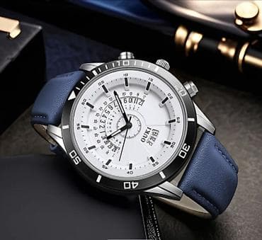 Smart qolbaqlar: Qol saatı, rəng - Mavi — 1