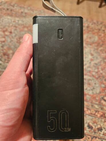 внешний аккумулятор для телефона флай: Повербанк Hoco, 50000 мАч, Б/у — 2