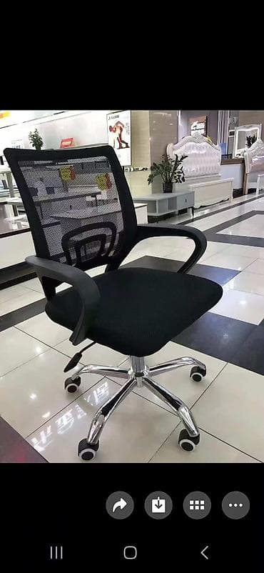 ağdaş mebel: Təkərli, Qolları tənzimlənmir, Parça — 1