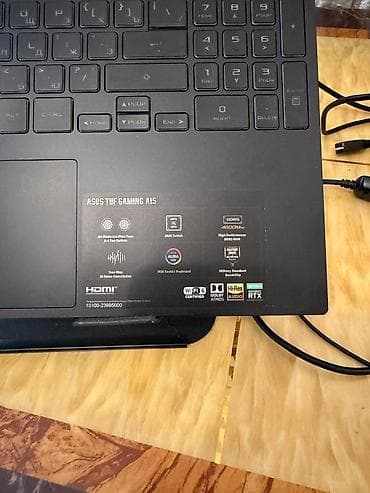 rtx 3070 laptop: ASUS TUF Gaming A15 oyun noutbuku (Ryzen 7 6800H / RTX 3050 Ti / 1.5 — 3