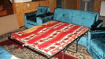 islenmis divan: Раскладной диван, Б/у, Раскладной, Без подъемного механизма, Велюровая ткань, Платная доставка — 5