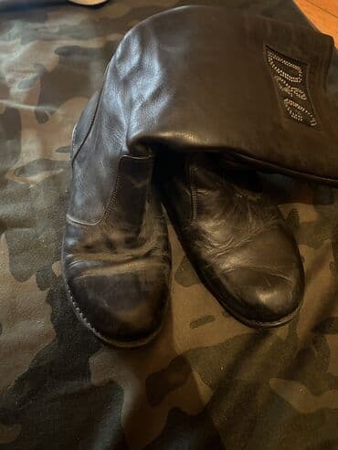 бус сапог грузовой в бишкеке: Размер: 34, цвет - Черный, Б/у — 2