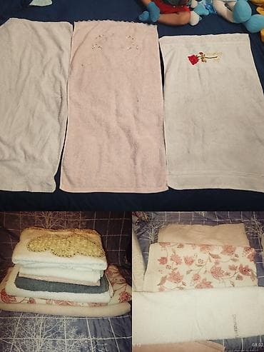 Hamam dəsmalları dəsti can dəsmalları 3 ədədi 10 əl üz 1 manatdan