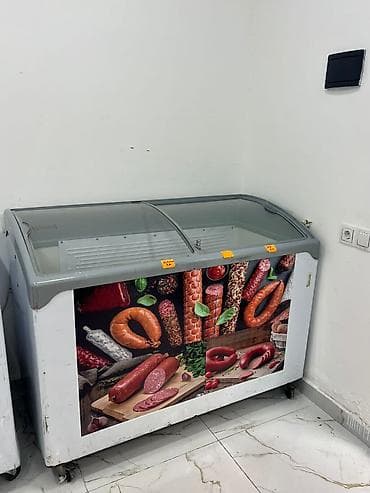 soyuducu ariston: Şüşəli dondurucu — 2