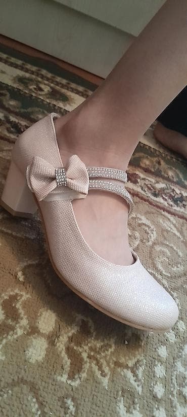 ayaqq: Rəng - Çəhrayı Tuflilər, Ölçü: 35, Qız üçün — 2