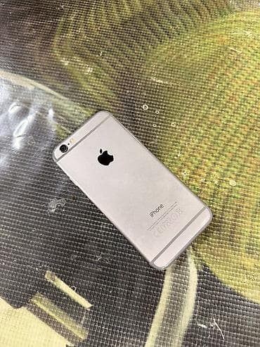 IPhone 6, 16 GB, Natural Titanium, Barmaq izi