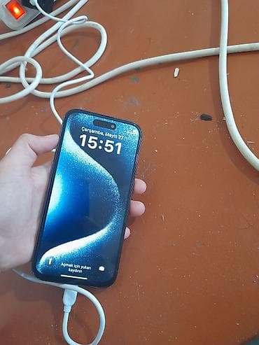 ipone 7 plus: IPhone 15 Pro, 256 GB, Blue Titanium, Face ID — 2