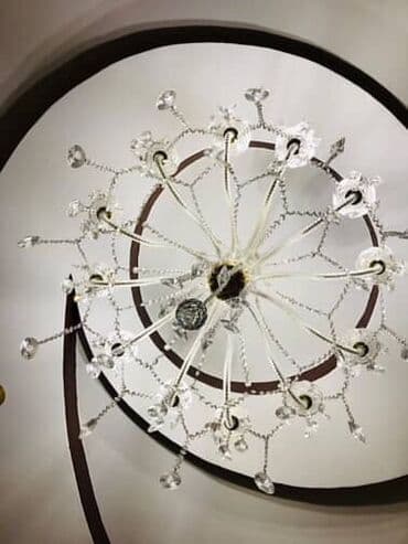 Sandıqlar: Çılçıraq, 10 və daha çox lampa, Xrustal — 5