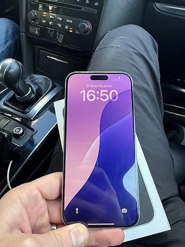ikinci el ayfon 6: IPhone 16 Pro Max, 256 GB, Ağ, Face ID — 6