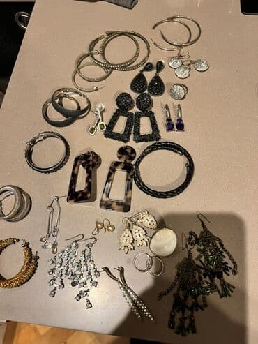 yuxuda sirqa gormek: Qadın bəzək əşyaları dəsti – müxtəlif kolyeler, bilərziklər və — 3