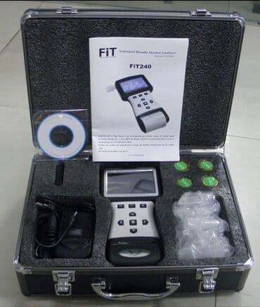 Balıq qulağı: Alkotester. Model: FiT-240 - Yüksək dəqiqli tibbi alkoqol test — 6