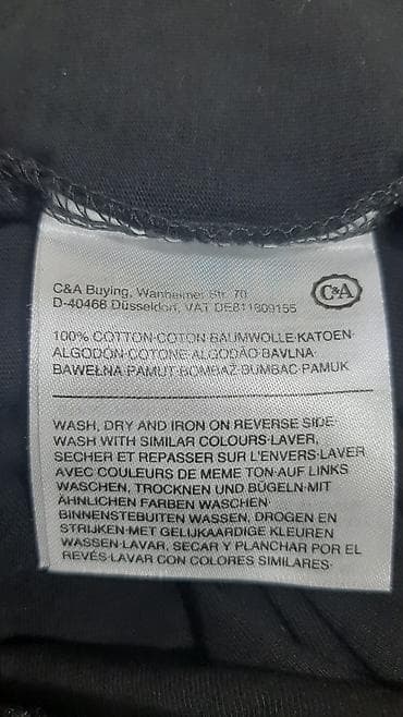 topdan paltar satisi: Futbolka, 2XL, rəng - Qara — 4
