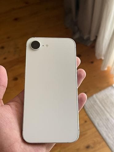 IPhone 16e, 128 GB, Ağ, Face ID