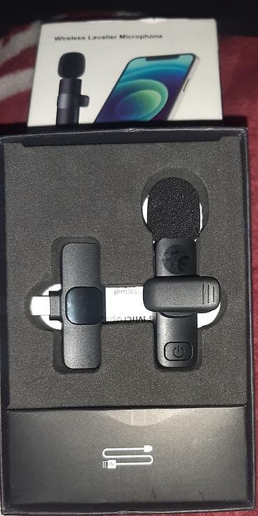 Məhsul: Wireless Lavalier Microphone (simsiz paltara taxılan mikrofon