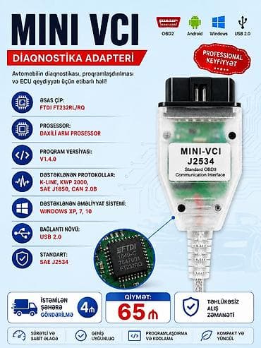 traktor mtz 892: "Mini VCI" Toyota diaqnostika cihazı. ⛔Перед установкой ПО — 1