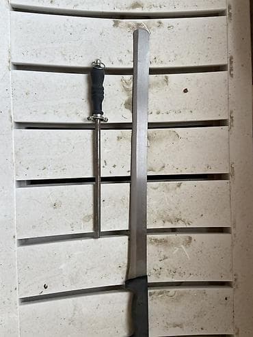 picaq: Bıçqı dəsti – uzun fileto bıçağı və itiləmə çubuğu - Uzun, dar və — 2