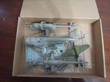 heykel at: Plastik modellər ZVEZDA özün düzəlt firmasının plastikdən olan — 2