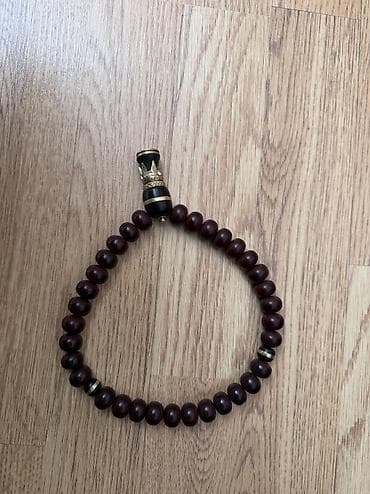 bijuteryalar: Məhsul: Kolleksiya üçün təsbeh dəsti - 1 ədəd klassik təsbeh: tünd — 2