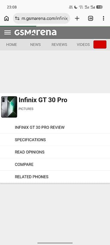 xiaomi not 10 s: Infinix GT 20 Pro, 256 GB, rəng - Qara, Sensor — 4