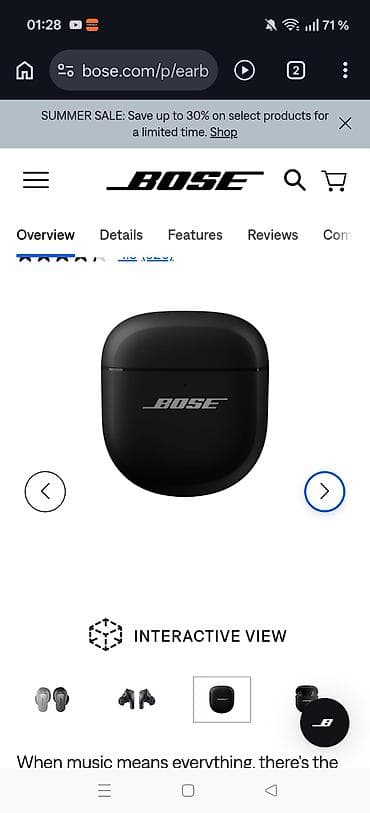 audi a8: İşlənmiş Simsiz (Bluetooth) Qulaqcıqlar, Bose, rəng - Qara — 2