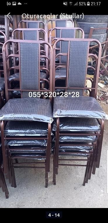 ucuz mebel qiymetleri: Kafe və restoranlar üçün 4 nəfərlik 6 nəfərlik 8 nəfərlik stul və — 2