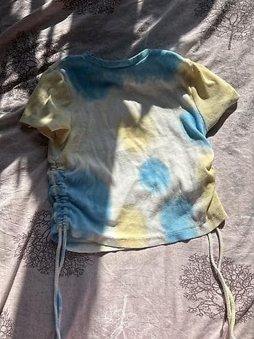 tap az paltar boyası: Trendyol qadın t‑şörtü – M ölçü - Material: elastik, nazik — 2