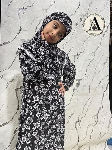 Donlar: Uşaq üçün çiçək naxışlı namaz dəsti - İki hissədən ibarət komplekt — 7
