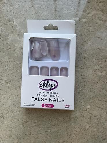 manikur cantasi: Eklips Premium Series takma dırnaq seti - Növ: False Nails (Takma — 1