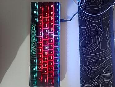 HyperX Alloy Origins 60 mexaniki klaviatura Xüsusiyyətlər: - 60%